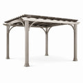 Pérgola de Madera 300x400x250 cm Gris